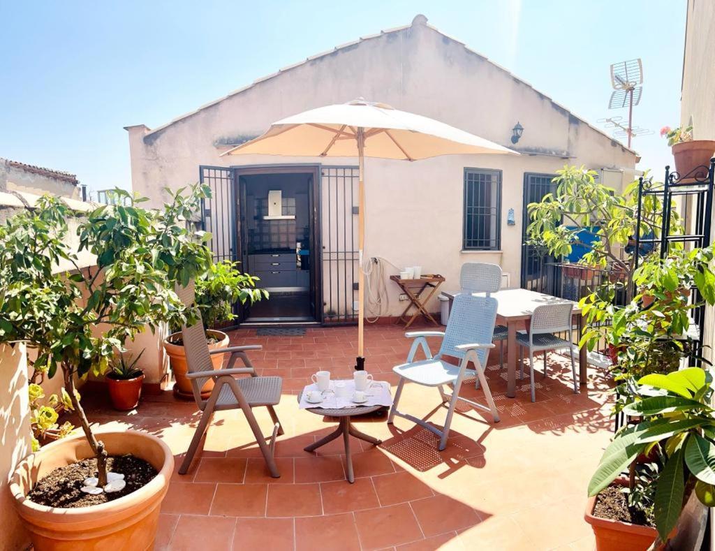 팔레르모 Terrazza Rosa Bianca 아파트 외부 사진